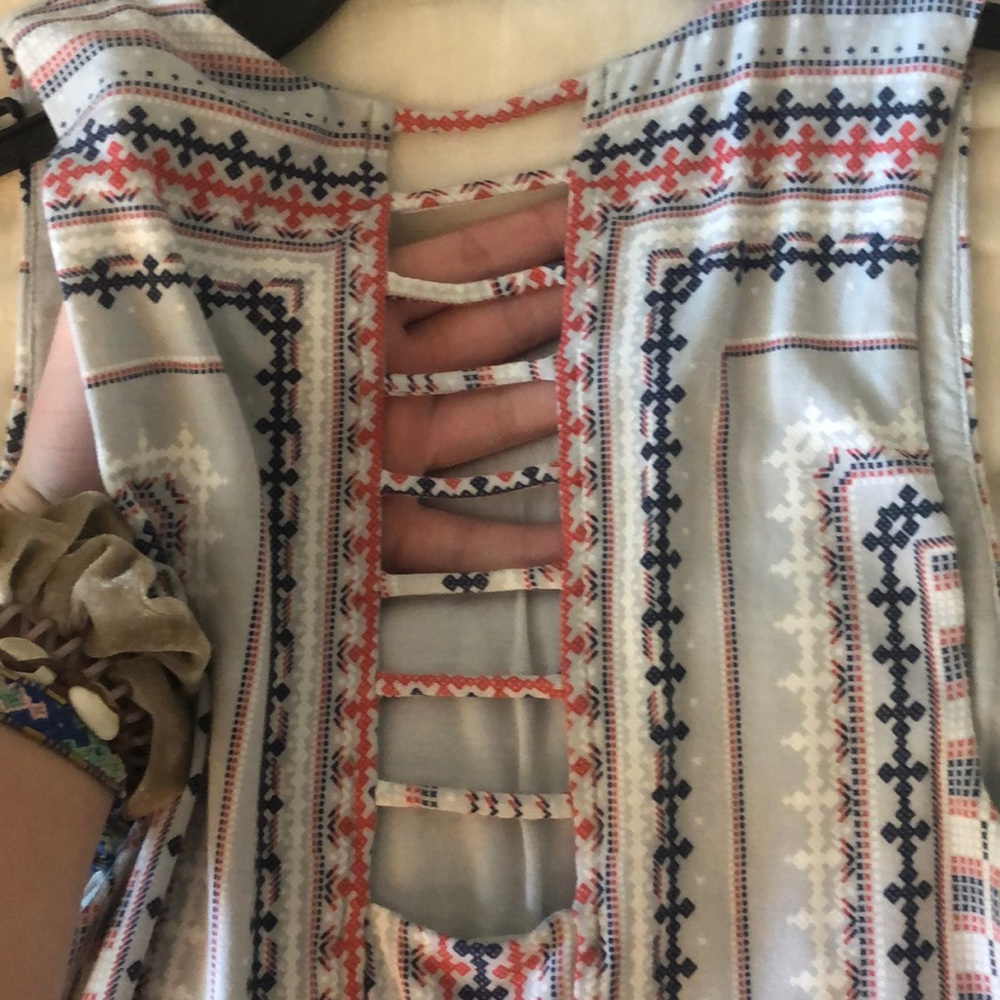 Patterned tank top - Picture 3 of 3